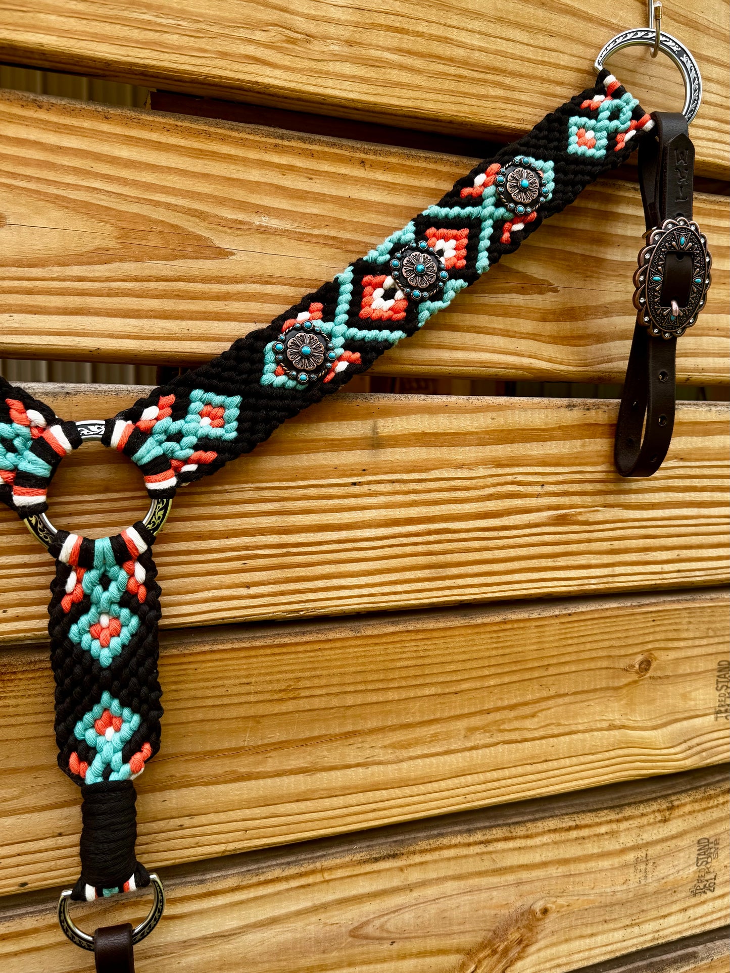 The Tibbie - Black, Orange, Natural, Caribbean Sea