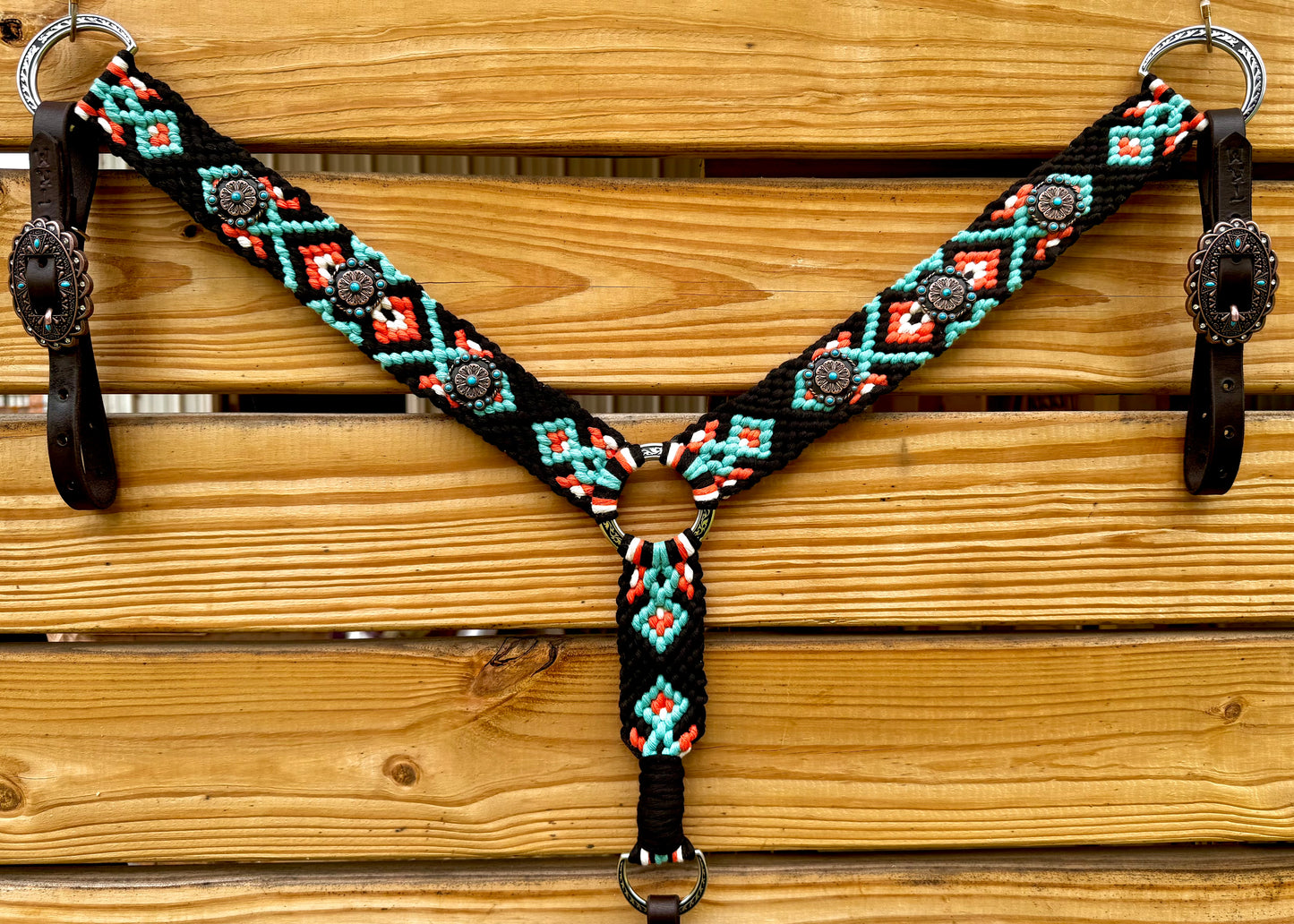 The Tibbie - Black, Orange, Natural, Caribbean Sea