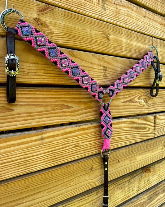 The Beau - Black, Steel Gray, Hot Pink, Lavender