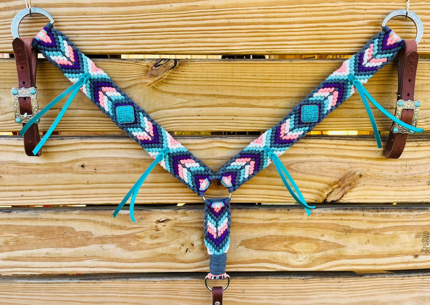 The Ace - Caribbean Sea, Coral, Royal Purple, Steel Gray, Natural