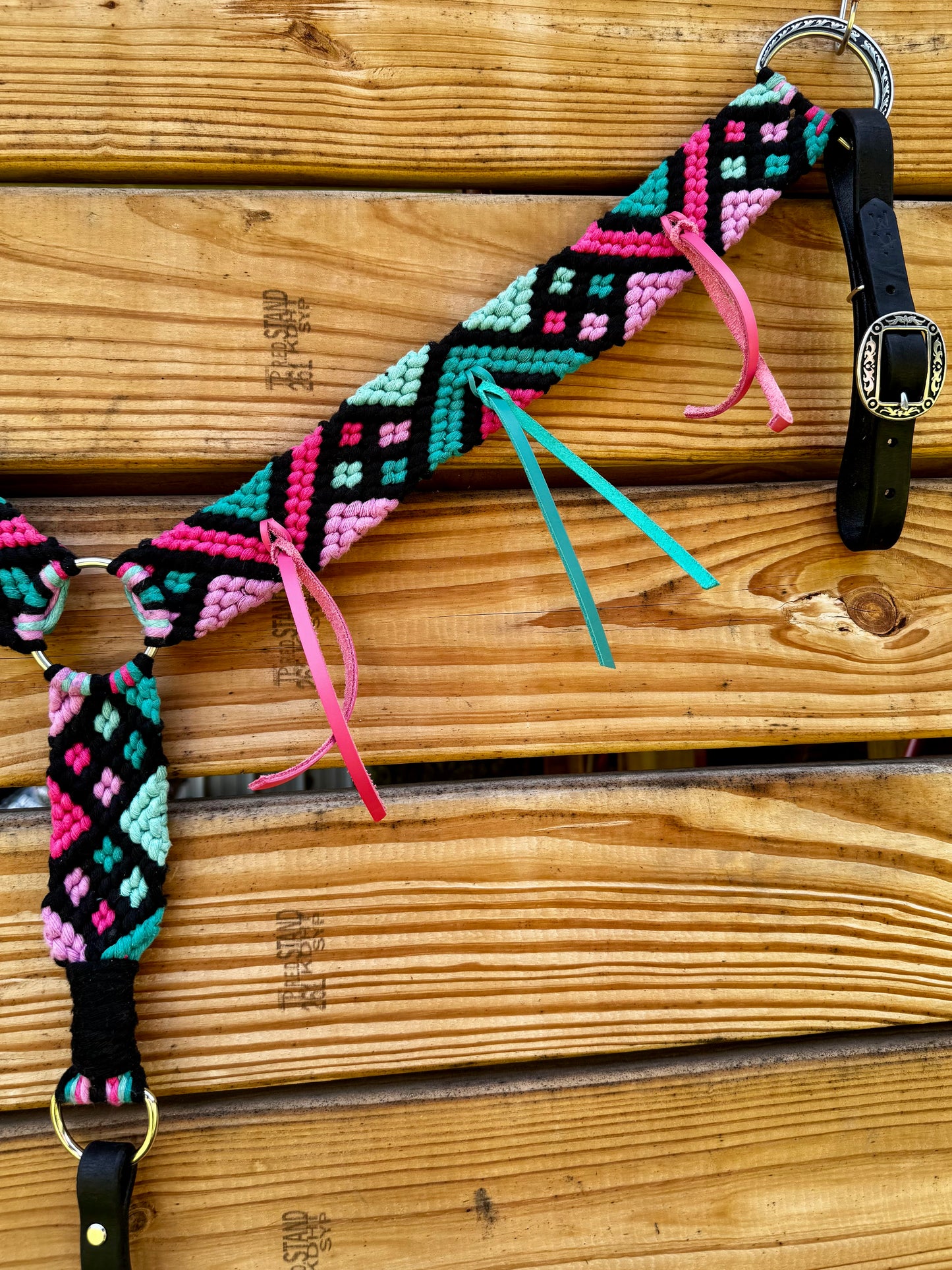 The Katniss - Black, Emerald, Caribbean Sea, Fuchsia, Lilac Pink
