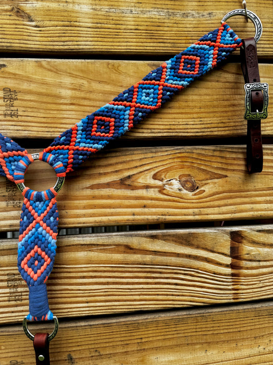 The Fiesta - Midnight, Royal Blue, Azure, Orange