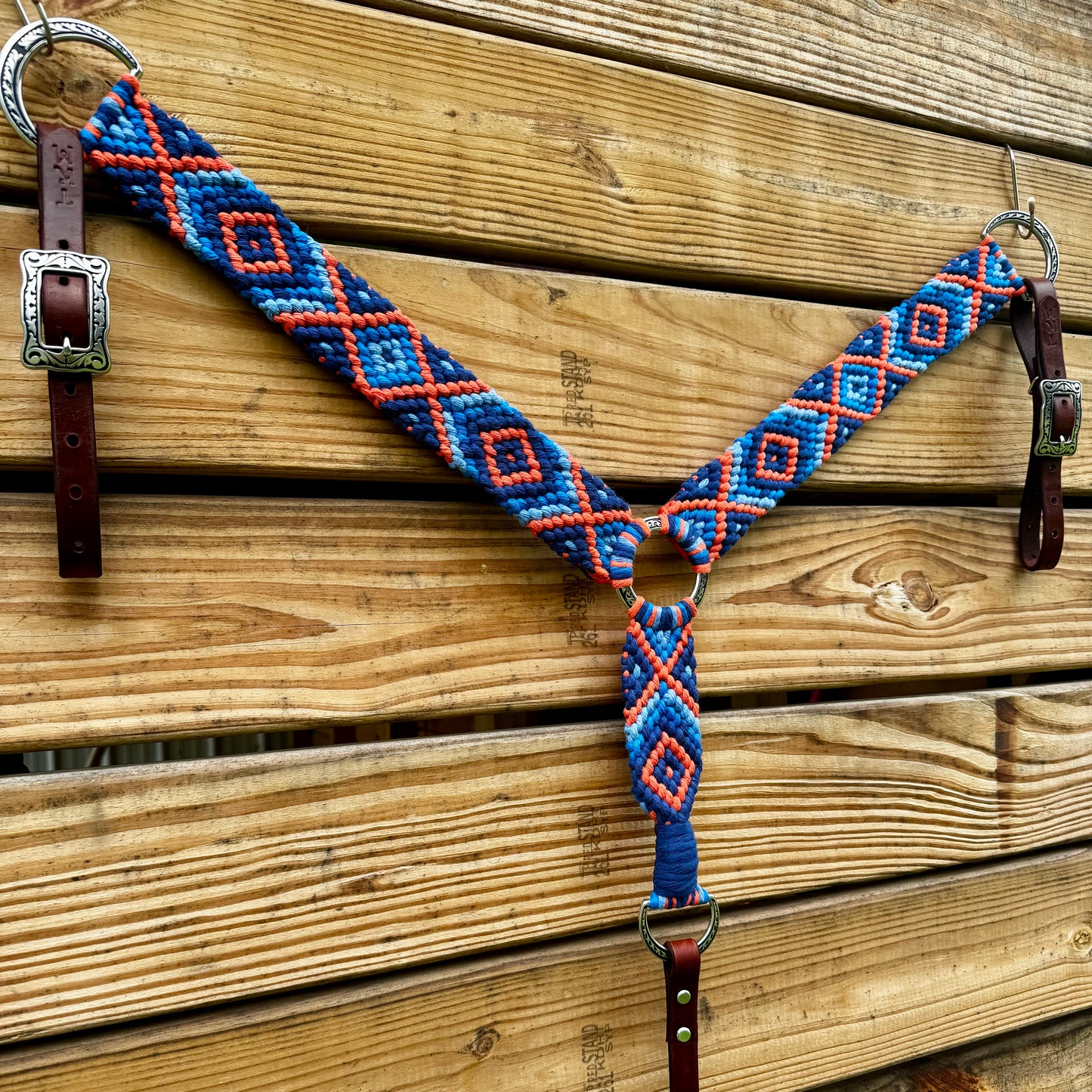 The Fiesta - Midnight, Royal Blue, Azure, Orange