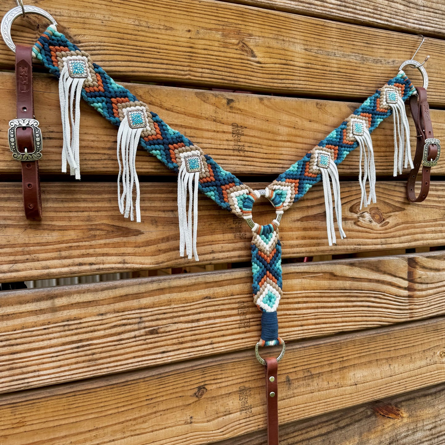 The Missy - Peacock, Ocean Teal, Caribbean Sea, Copper, Sand, Natural