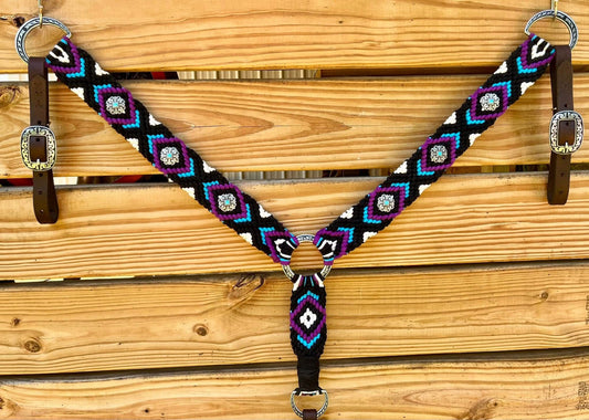 The Missy - Black, Natural, Caribbean Sea, Royal Purple