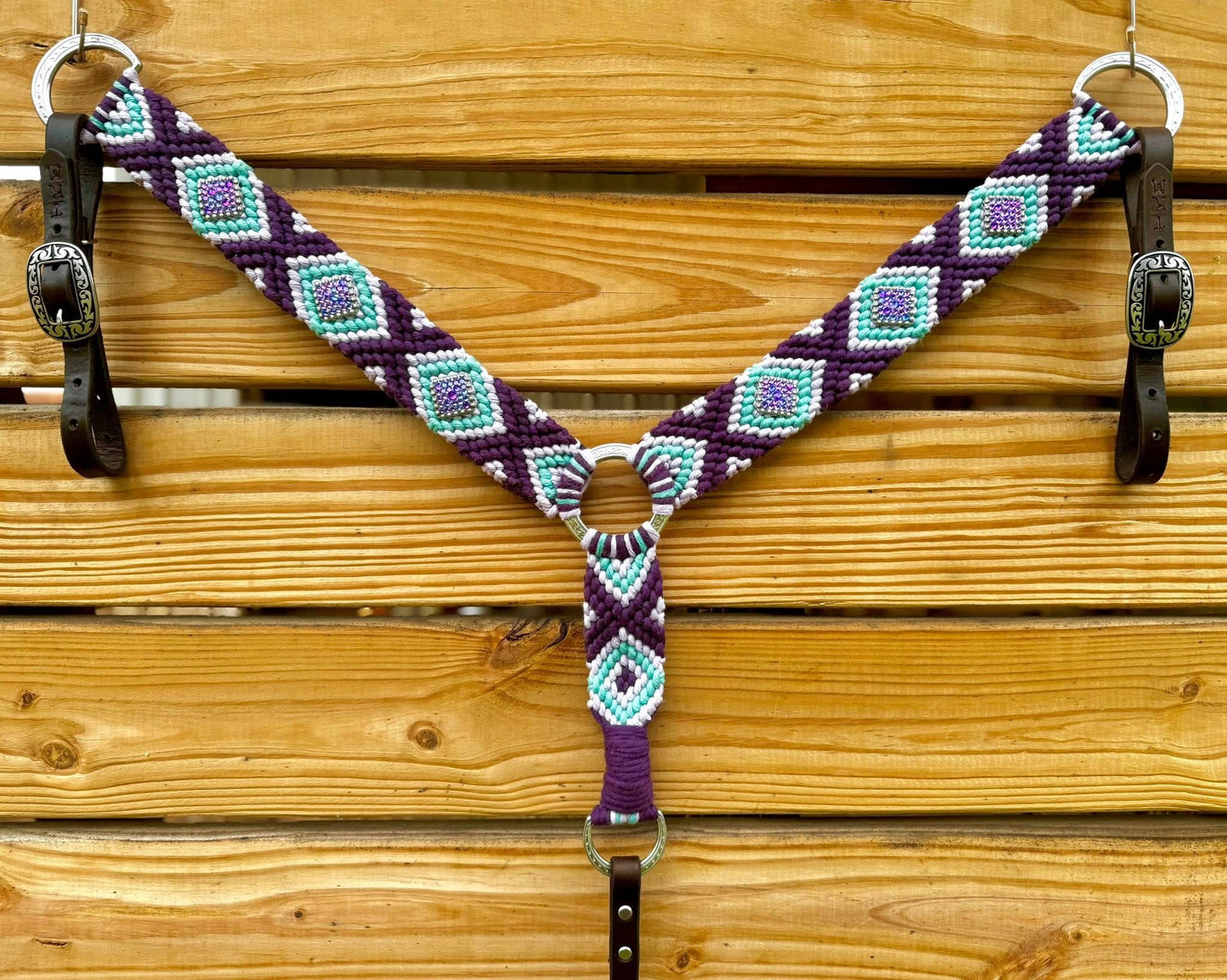 The Liza - Damson, Lilac, Caribbean Sea