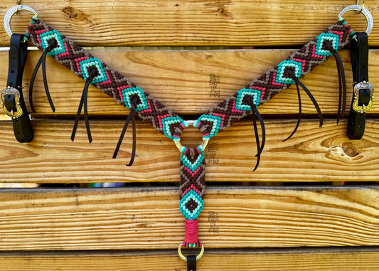 The Missy - Chocolate, Wood Brown, Amour, Caribbean Sea, Emerald