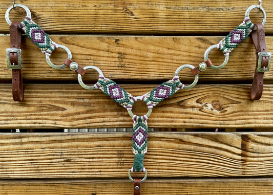 The Shot - Emerald Green, Oregano, Damson, Lilac, Silver