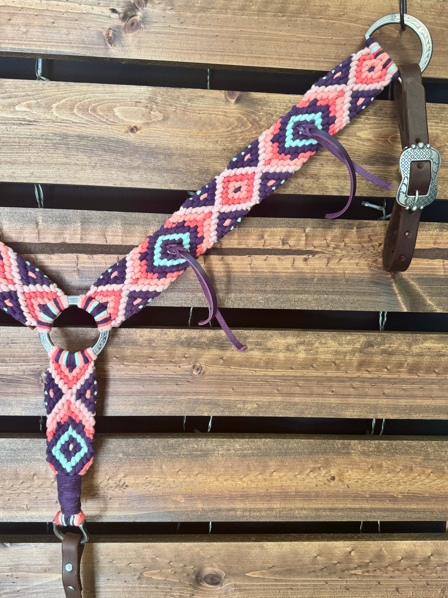 The Fiesta - Dark Coral, Coral, Ballet Pink, Damson, Mint